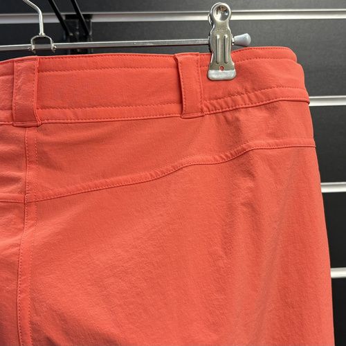 SCOTT Shorts W's Trail Flow w/pad | damskie szorty / spodenki rowerowe | + wewnętrzne spodenki z wkładką | MTB / ENDURO | astro red