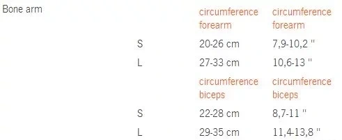 POC Bone VPD Arm black / white