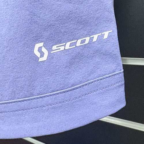 SCOTT Shorts W's Trail Flow w/pad | damskie szorty / spodenki rowerowe | + wewnętrzne spodenki z wkładką | MTB / ENDURO | dream blue