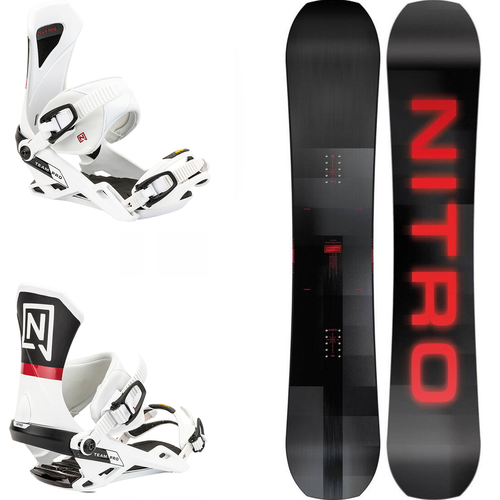 SET NITRO 2025: Team PRO + Team WHITE | snowboard + bindings