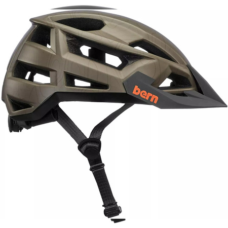 BERN FL-1 XC | bike helmet | MIPS ® | BOA ® | ALL SEASON | MTB / XC / XCM | matte earth topo w/ visor