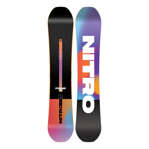 SET 2025: NITRO Prime Chroma CAM-OUT + RAGE / SP FT360 FASTEC | snowboard + bindings