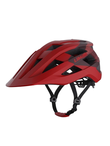 LIMAR Pora | bike helmet | MTB / GRAVEL | matte dark red