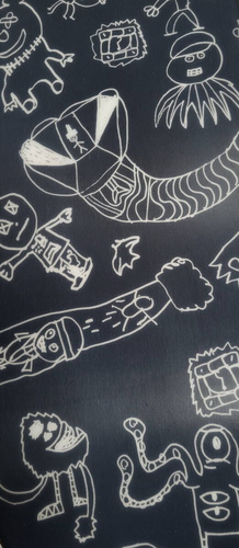 KID'S SET: VIMANA The Vufo Mini PRO ROCKER 110cm + UNION Cadet PRO electric yellow | snwoboard + bindings