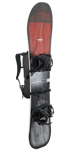 NITRO Rover 14 2026 | snowboard / splitboard / bike backpack | raven