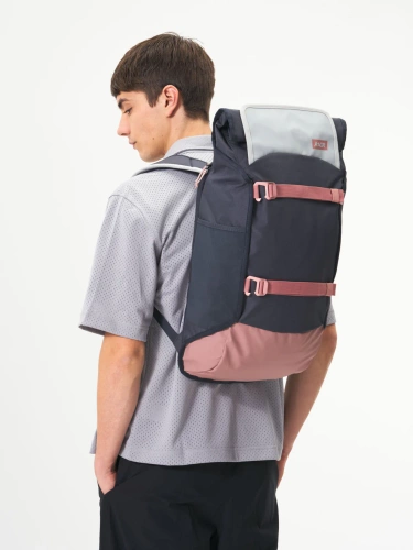 AEVOR Trip Pack CHILLED ROSE 26-33l | bike / city / trip bikepack | WATERPROOF 13K | LAPTOP 15" | 800g