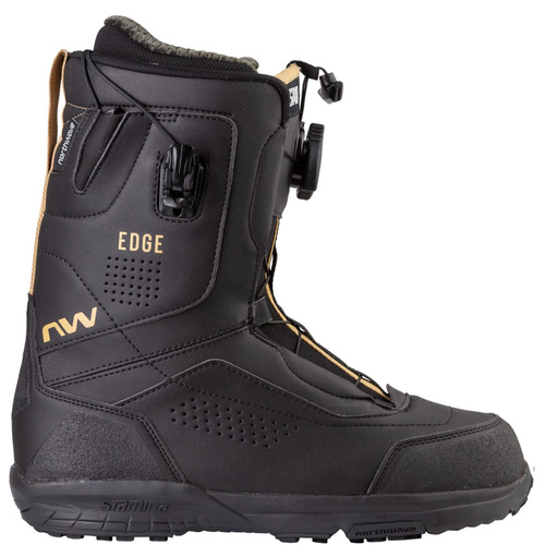 NORTHWAVE Edge HYBRID | buty snowboardowe | TF Liner | black / sand