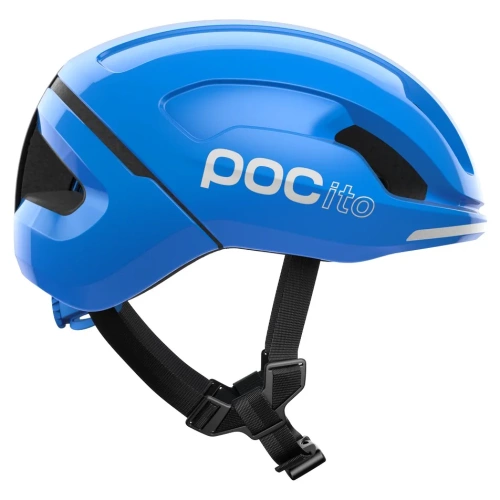 POC POCito Omne SPIN Junior | bike helmet | fluorescent blue