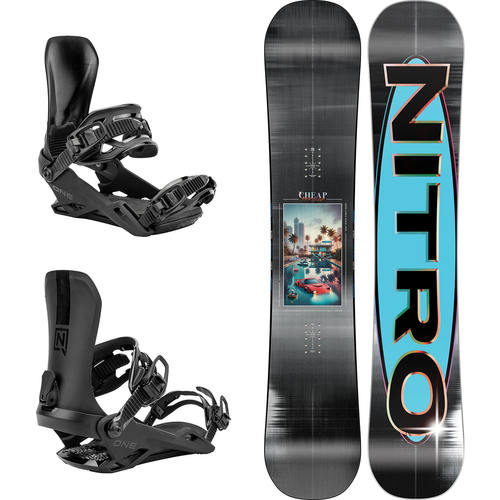 SET NITRO 2026: Cheap Thrills + One ULTRA BLACK | snowboard + bindings