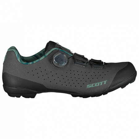 SCOTT Gravel PRO | women's cycling shoes | BOA ® | dark grey / light green