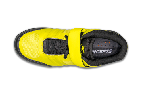 RIDE CONCEPTS Transition Clip | buty rowerowe | D3O | Rubber Kinetics DST 8.0 MTB / ENDURO / DIRT / DH | SPD | lime black