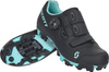SCOTT MTB Team BOAa ® Women's | damskie buty rowerowe | black / light blue