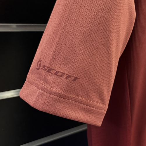 SCOTT Shirt M's Gravel 10 SS | koszulka rowerowa | wood red / dusk red