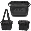 AEVOR Triple Bike Bag PROOF Black 15-24l | torba rowerowa na kierownicę / bagażnik | LAPTOP 13" | WATERPROOF 13K