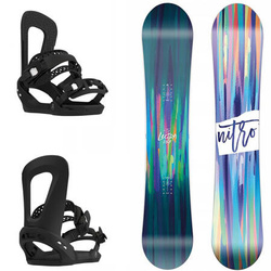 WOMEN'S SET: NITRO Lectra BRUSH 2025 + BATALEON E-stroyer 2024 | snowboard + bindings