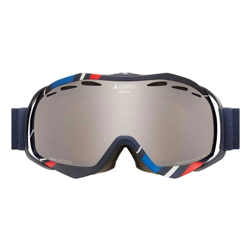 CAIRN Alpha SPX3000 blue | ski / snowboard goggles | Sunny Weather | Red Lens Cat. 3