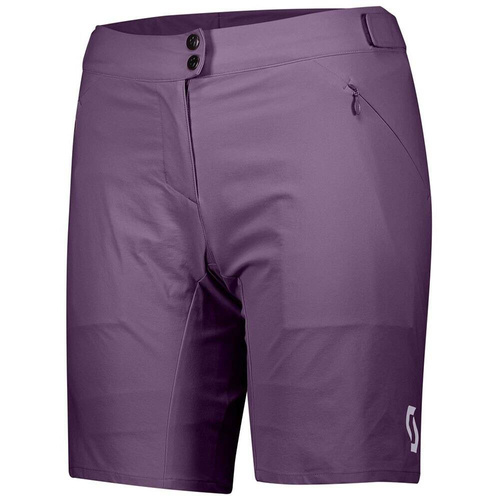 SCOTT Shorts W's Endurance ls/fit w/pad | damskie szorty / spodenki rowerowe | + wewnętrzne spodenki z wkładką | MTB / ENDURO / GRAVEL | vivid purple