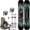 JONES Mountain Twin 3D Split & POMOCA Pre-Cut Nomad + NITRO Vertical ST & pucks x SPARK R&D | splitboard & foki + wiązania & pucki
