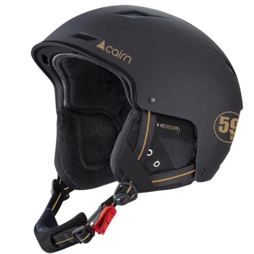 CAIRN Loc-perf | kask narciarski / snowboardowy | czarny mat / carmel