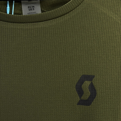 SCOTT Defined Tech Short-sleeve Women's Tee | damska koszulka turystyczno-sportowa | fir green