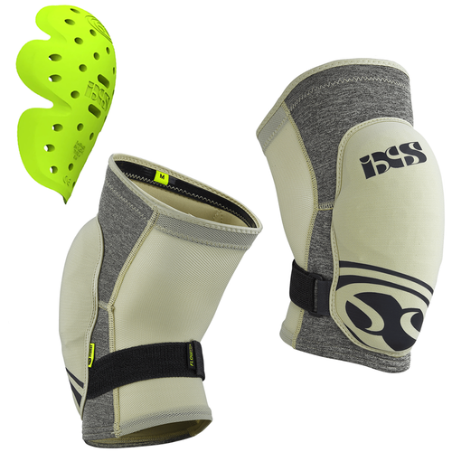 IXS Flow EVO+ Knee Guards | X-MATTER | KEVLAR | camel