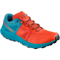 Buty biegowe SALOMON Ultra PRO Trail Running Shoes cherry tomato / fjord bue / black