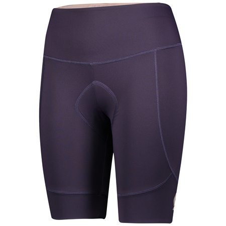 Damskie spodenki rowerowe z wkładką SCOTT Shorts W's Endurance 10 +++ vivid purple