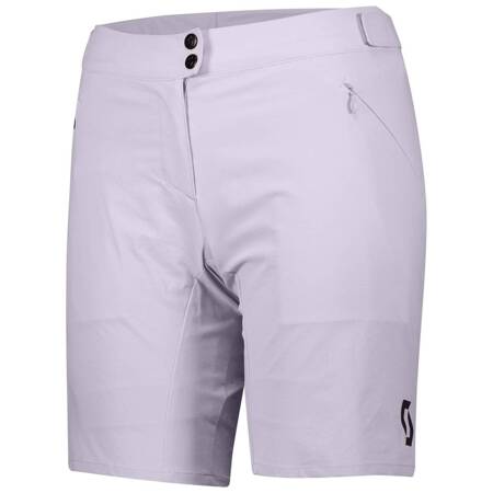 Damskie szorty / spodenki rowerowe SCOTT Shorts W's Endurance ls/fit w/pad + wewnętrzne spodenki z wkładką | MTB / ENDURO / GRAVEL | misty purple