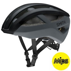 Kask rowerowy szosowy SMITH Network MIPS ® |  AEROcore /  KOROYD ® | ROAD / GRAVEL | black / matte cement