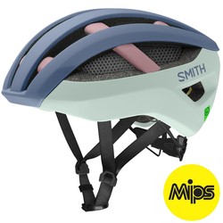 Kask rowerowy szosowy SMITH Network MIPS ® |  AEROcore /  KOROYD ® | ROAD / GRAVEL | matte granite / ice / dusk