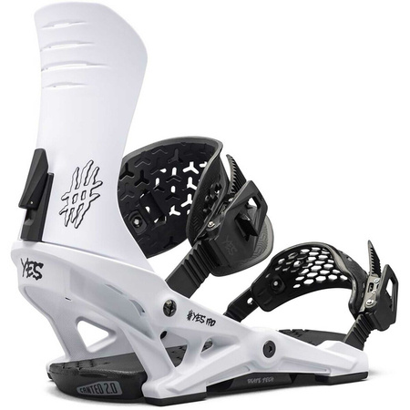 Wiązania snowboardowe YES x NOW x LOBSTER IPO 2025 | SkateTech ® | white