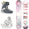 Juniorski zestaw 2022: snowboard NITRO Spirit Youth 132cm + SP Kiddo XS + buty NITRO Droid BOA