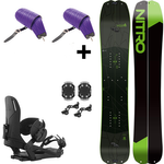 ZESTAW 2025: splitboard & foki / NITRO Doppleganger & Vertical by KOHLA + wiązania UNION Charger | 156 / 160