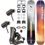 ZESTAW NITRO 2024: splitboard & foki / NITRO Team Split & Peak by KOHLA + wiązania Vertical ST x SPARK R&D  + pucks | 159cm