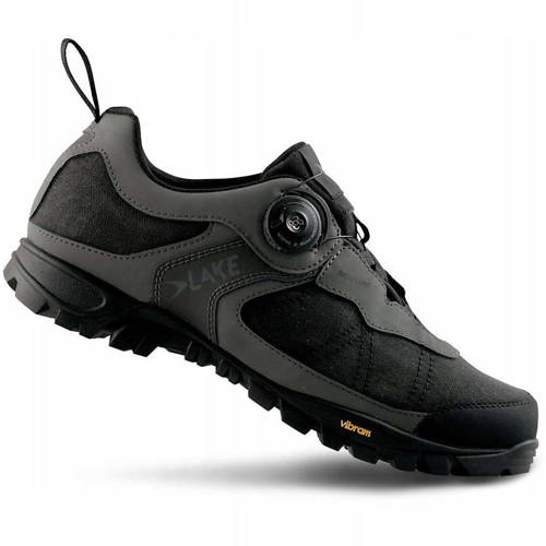  LAKE MX105-W | damskie / dziecięce buty rowerowe | BOA | VIBRAM | MTB | SPD | black