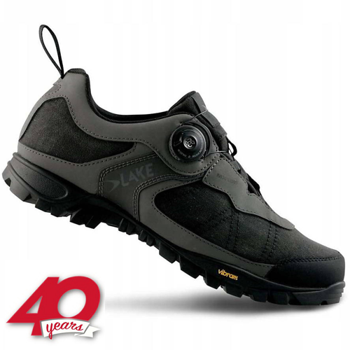  LAKE MX105-W | damskie / dziecięce buty rowerowe | BOA | VIBRAM | MTB | SPD | black