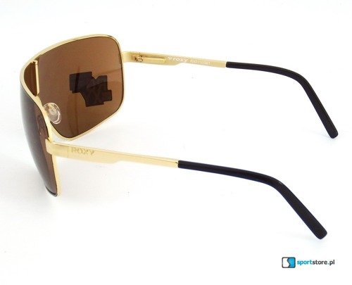  ROXY Monte Carlo | damskie okulary przeciwsłoneczne | black-gold/brown