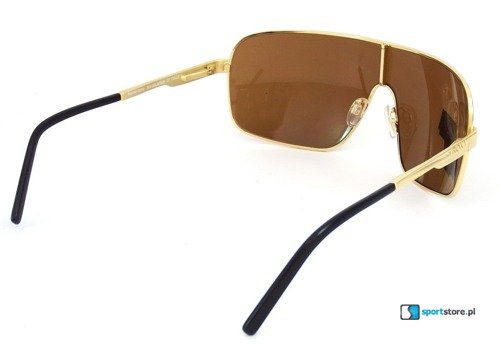  ROXY Monte Carlo | damskie okulary przeciwsłoneczne | black-gold/brown