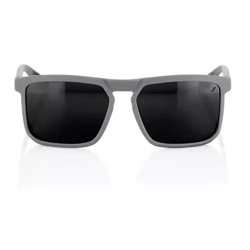 100% Renshaw | okulary przeciwsłoneczne | Soft Tact Cool Grey / black MIRROR lens | LT 11% | SPORT / LIFESTYLE