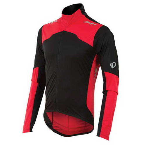 Bluza / koszulka / kurtka SOFTSHELL rowerowa PEARL IZUMI PRO Aero LS Jersey black / red