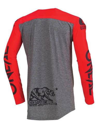 Bluza / koszulka rowerowa ONEAL Mayhem Lite HEXX | ENDURO / MTB | red