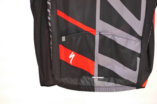 Bluza / kurtka / wiatrówka rowerowa SPECIALIZED Therminal Rbx Comp Logo  black / red / grey 