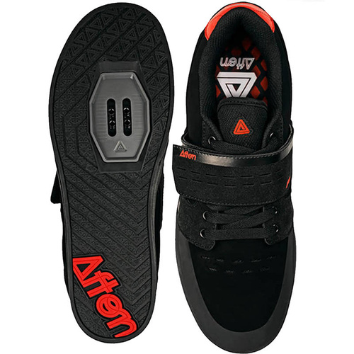 Buty grawitacyjne rowerowe AFTON Vectal | SPD INTACT VELCRO | ENDURO DH | black