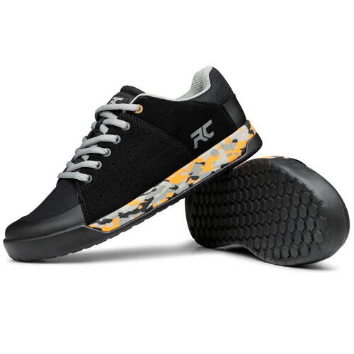 Buty grawitacyjne rowerowe RIDE CONCEPTS Livewire | D3O | Rubber Kinetics DST 6.0 | MTB / ENDURO / DIRT / DH | FLAT | black rock