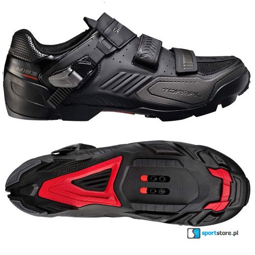 Buty rowerowe SHIMANO SH-M163L | SPD  | MTB / ENDURO | black | UWAGA