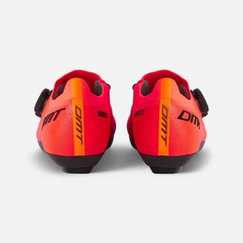 Buty rowerowe szosowe DMT KR0 | 2 x BOA | CARBON | coral /black