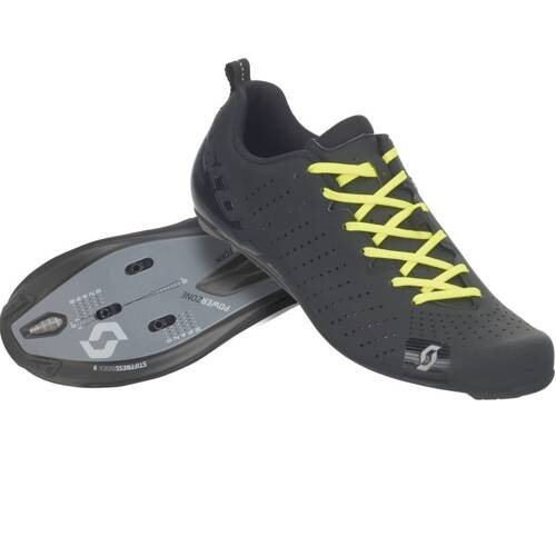 Buty rowerowe szosowe SCOTT Road RC Lace | CARBON | matt black / gloss black | UWAGA