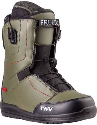 Buty snowboardowe NORTHWAVE Freedom SLS 2023 | TF Liner | green forest / black