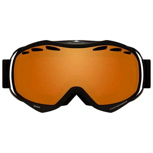 CAIRN Speed mat black | gogle narty / snowboard | All Weather | PHOTOCHROMIC Lens Cat. 1-3