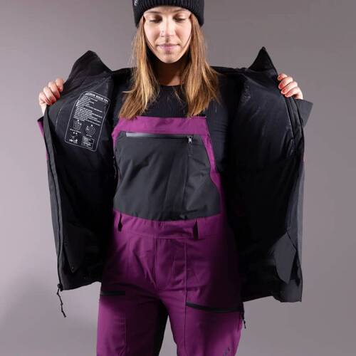 Damska Kurtka snowboard / splitboard JONES Women's MTN Surf Recycled Jacket 2025 | 20K/20K | 2L | smoke grey